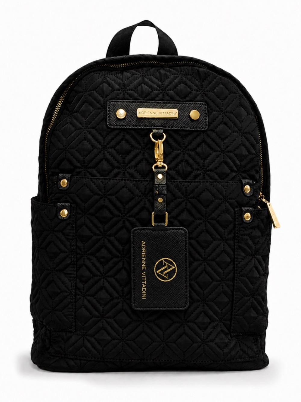ADRIENNE VITTADINI Black Quilted Backpack